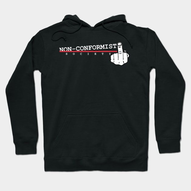 NCS - No Desire To Fit In Hoodie by Intellectual Badass